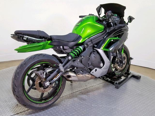 JKAEXEE1XGDA22605 - 2016 KAWASAKI EX650 E GREEN photo 8