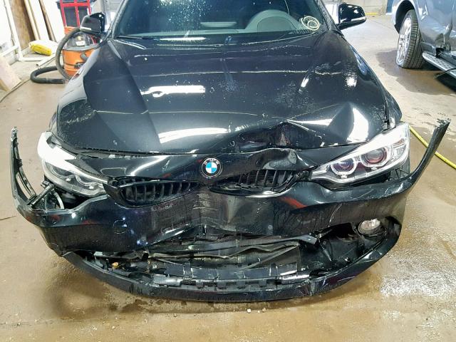 WBA4B3C51FGV48431 - 2015 BMW 435 XI BLACK photo 7