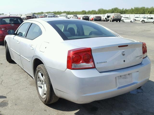 2B3CA3CV1AH153682 - 2010 DODGE CHARGER SX SILVER photo 3