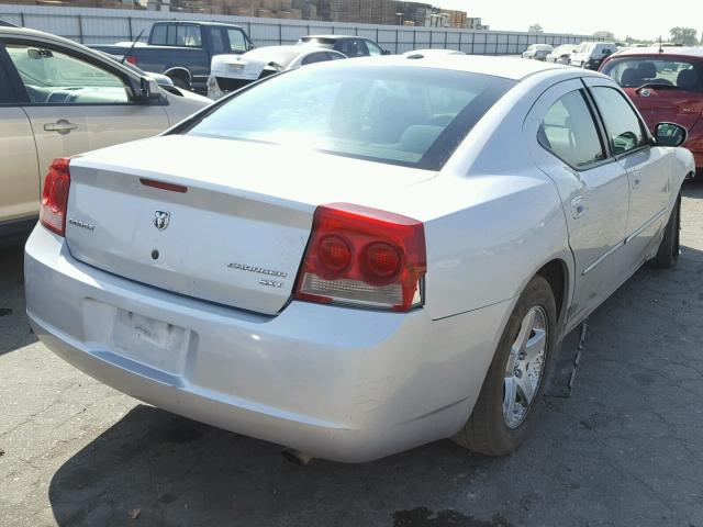 2B3CA3CV1AH153682 - 2010 DODGE CHARGER SX SILVER photo 4