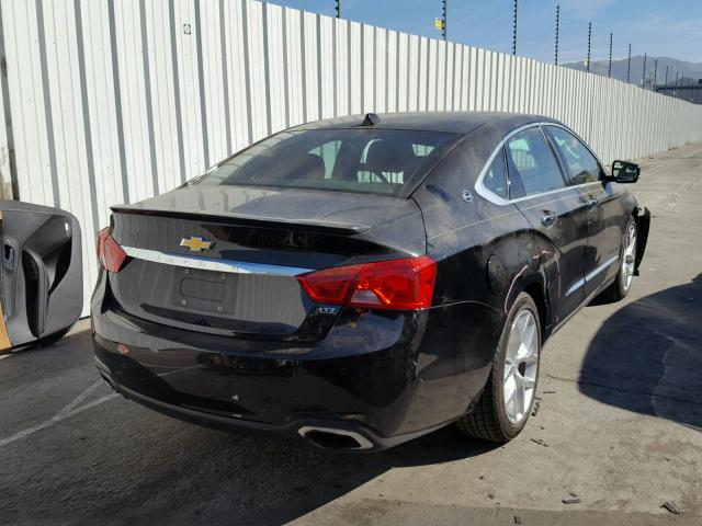 2G1155S3XE9190048 - 2014 CHEVROLET IMPALA LTZ BLACK photo 4