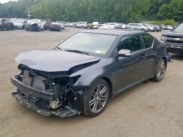 JTKJF5C7XB3014202 - 2011 TOYOTA SCION TC ნაცრისფერი ფოტო 2