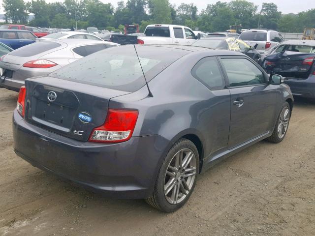 JTKJF5C7XB3014202 - 2011 TOYOTA SCION TC ნაცრისფერი ფოტო 4