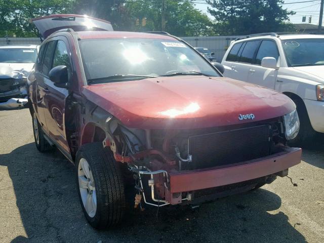 1J4NF1FB6BD216654 - 2011 JEEP COMPASS SP წითელი ფოტო 1