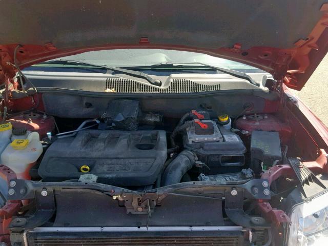 1J4NF1FB6BD216654 - 2011 JEEP COMPASS SP წითელი ფოტო 7