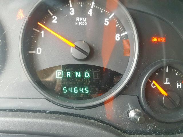 1J4NF1FB6BD216654 - 2011 JEEP COMPASS SP წითელი ფოტო 8