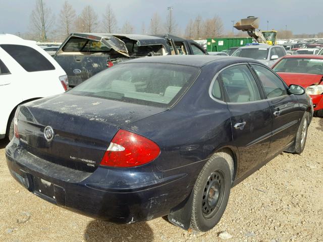 2G4WC552971182820 - 2007 BUICK LACROSSE C BLUE photo 4