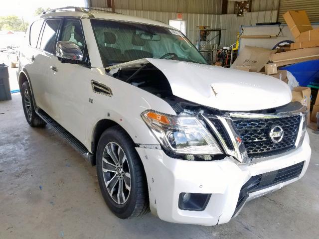 JN8AY2ND9H9009926 - 2017 NISSAN ARMADA SV WHITE photo 1