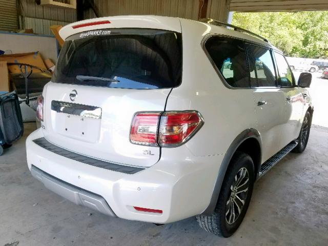 JN8AY2ND9H9009926 - 2017 NISSAN ARMADA SV WHITE photo 4