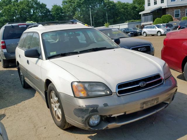 4S3BH675117630544 - 2001 SUBARU LEGACY OUT WHITE photo 1