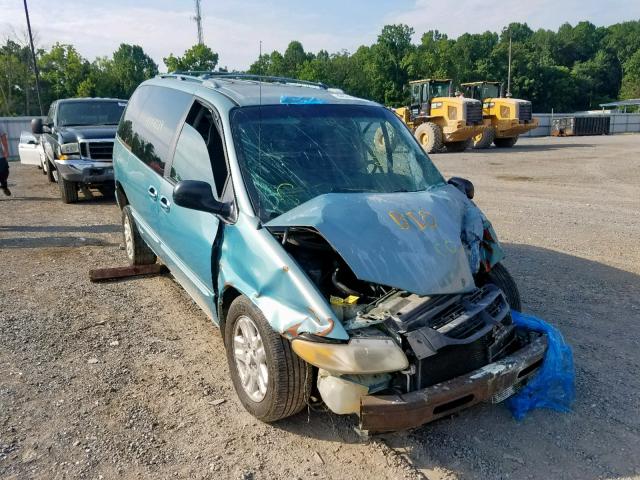 1B4GP45R4VB450638 - 1997 DODGE CARAVAN SE BLUE photo 1