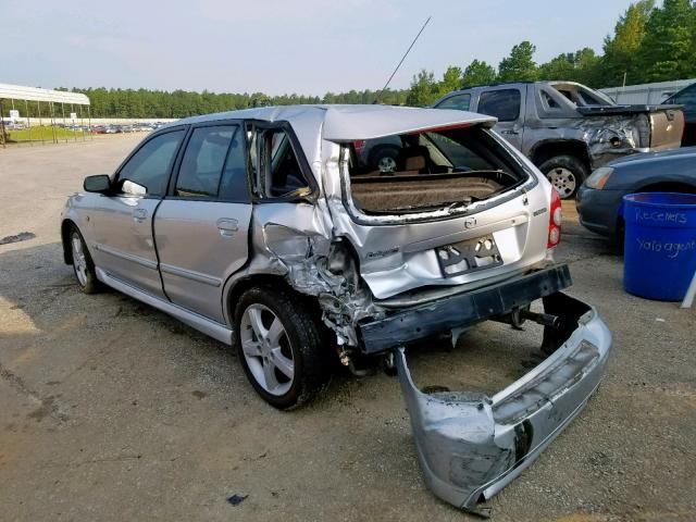 JM1BJ245531214679 - 2003 MAZDA PROTEGE PR SILVER photo 3