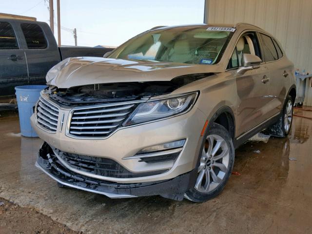 5LMTJ2AH2FUJ33878 - 2015 LINCOLN MKC TAN photo 2