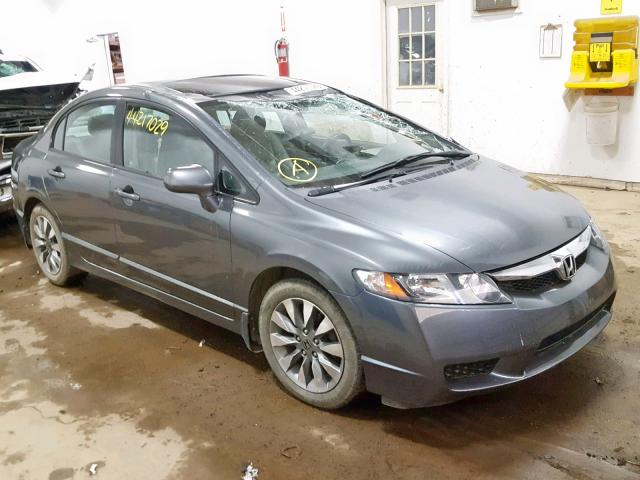 19XFA1F96AE026680 - 2010 HONDA CIVIC EXL 灰色 照片 1