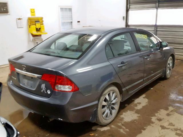 19XFA1F96AE026680 - 2010 HONDA CIVIC EXL 灰色 照片 4