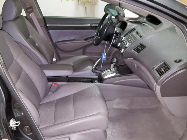 19XFA1F96AE026680 - 2010 HONDA CIVIC EXL 灰色 照片 5