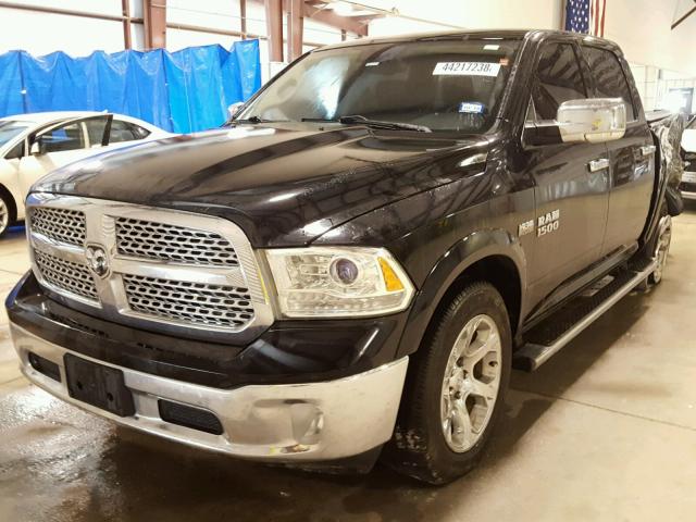 1C6RR7NT4ES182734 - 2014 RAM 1500 LARAM BLACK photo 2