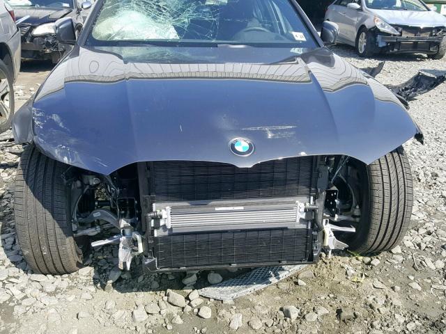 WBA5R7C50KAJ83941 - 2019 BMW 330XI Сірий фото 9