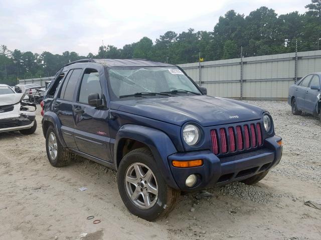 1J4GK58K14W162339 - 2004 JEEP LIBERTY LI BLUE photo 1