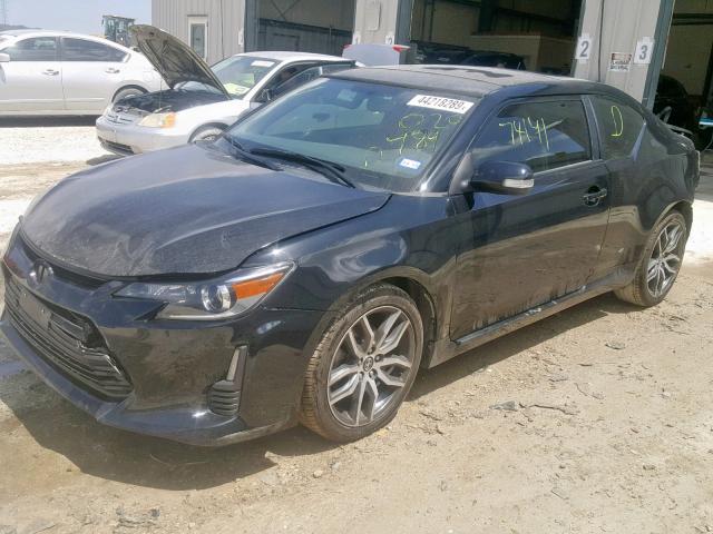 JTKJF5C75GJ020489 - 2016 TOYOTA SCION TC შავი ფოტო 2