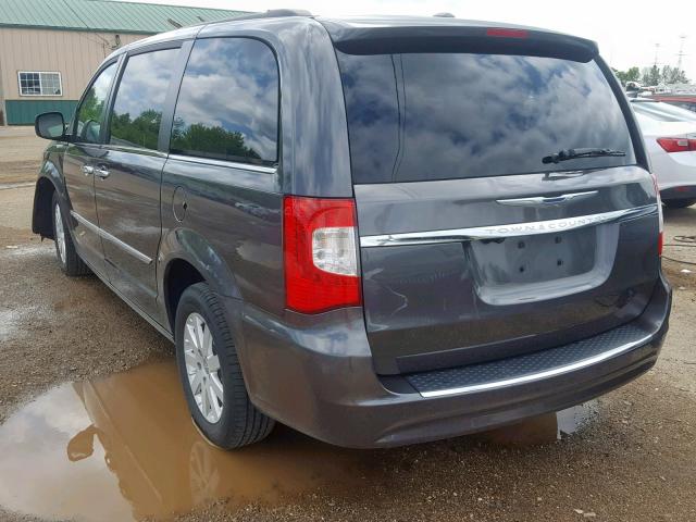 2C4RC1BG1FR629215 - 2015 CHRYSLER TOWN & COU CHARCOAL photo 3