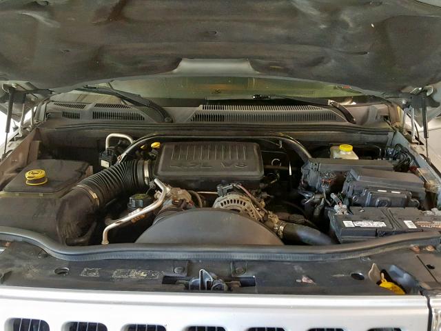 1J8HG48N76C173617 - 2006 JEEP COMMANDER SILVER photo 7