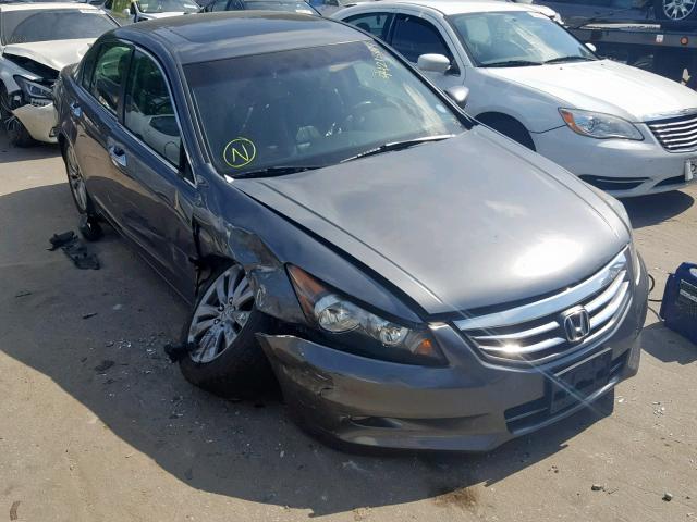 1HGCP3F89CA005107 - 2012 HONDA ACCORD EXL CHARCOAL photo 1