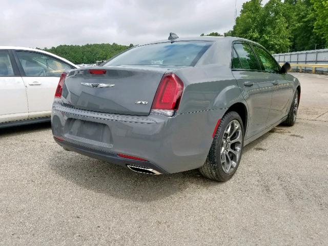 2C3CCAAG0JH340823 - 2018 CHRYSLER 300 TOURIN GRAY photo 4