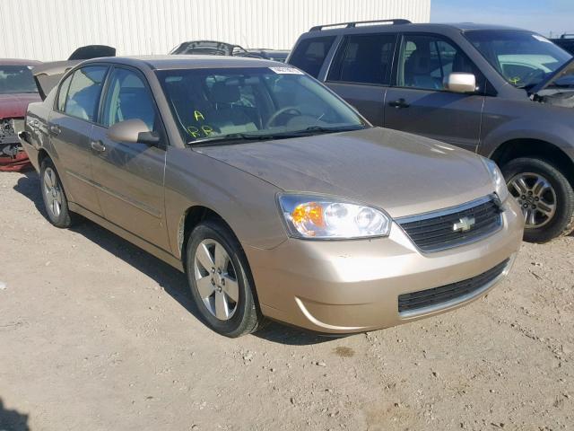 1G1ZT51876F255596 - 2006 CHEVROLET MALIBU LT BEIGE photo 1