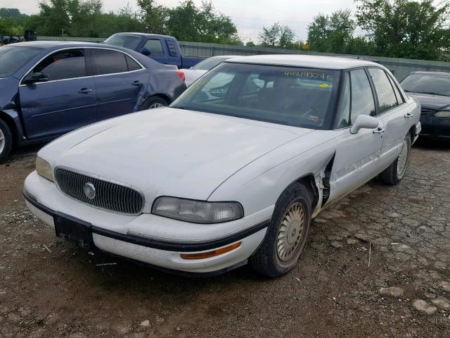 1G4HP52K1VH422017 - 1997 BUICK LESABRE CU WHITE photo 2