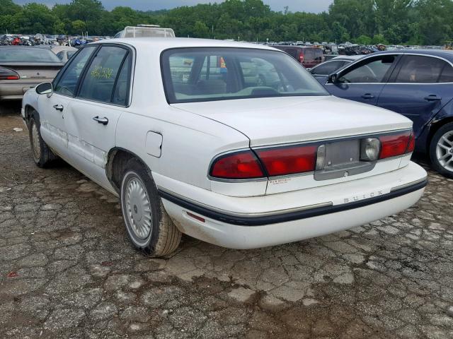 1G4HP52K1VH422017 - 1997 BUICK LESABRE CU WHITE photo 3