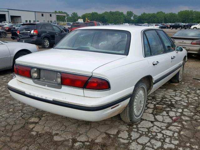 1G4HP52K1VH422017 - 1997 BUICK LESABRE CU WHITE photo 4