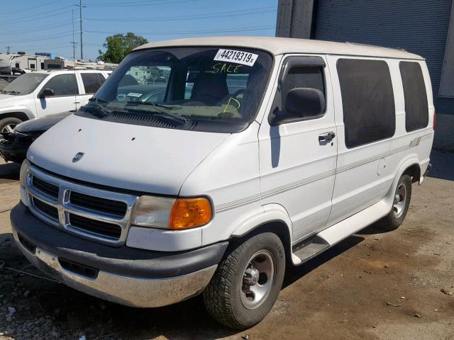 2B6HB11Y4YK109891 - 2000 DODGE RAM VAN B1 CREAM photo 2