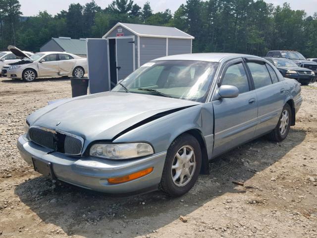 1G4CW54K134195832 - 2003 BUICK PARK AVENU BLUE photo 2