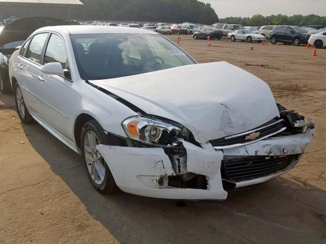 2G1WC5EM5B1180831 - 2011 CHEVROLET IMPALA LTZ WHITE photo 1