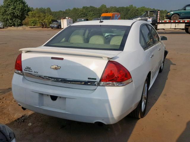 2G1WC5EM5B1180831 - 2011 CHEVROLET IMPALA LTZ WHITE photo 4