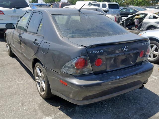 JTHBD192420054992 - 2002 LEXUS IS 300 GRAY photo 3