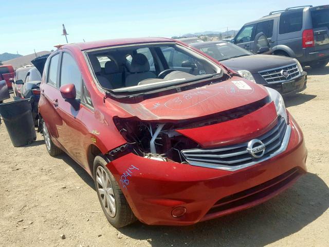 3N1CE2CP3FL351812 - 2015 NISSAN VERSA NOTE RED photo 1