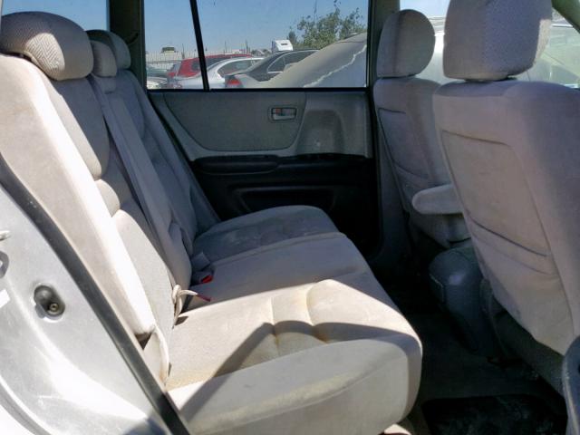 JTEGF21A620060976 - 2002 TOYOTA HIGHLANDER SILVER photo 6