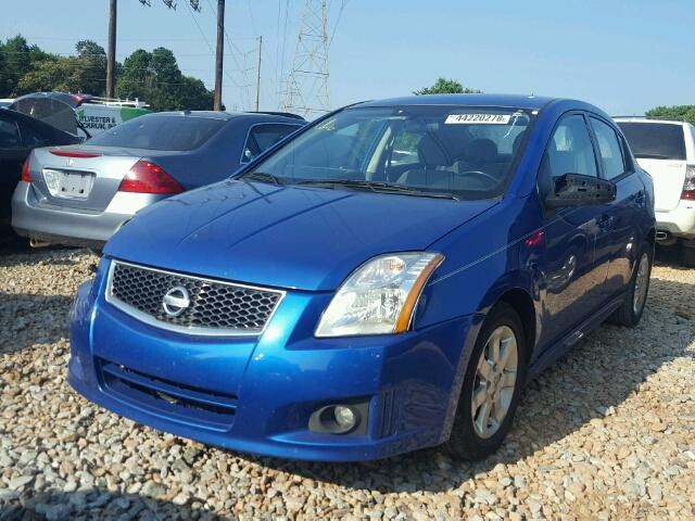 3N1AB6AP3BL633078 - 2011 NISSAN SENTRA 2.0 BLUE photo 2