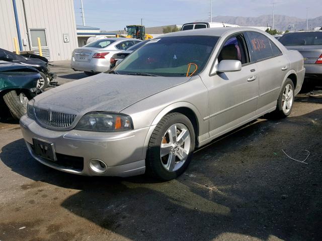 1LNFM87AX6Y627161 - 2006 LINCOLN LS SILVER photo 2