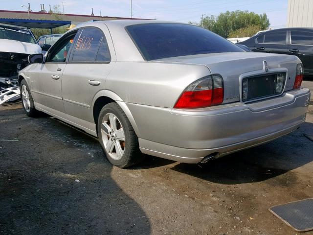 1LNFM87AX6Y627161 - 2006 LINCOLN LS SILVER photo 3