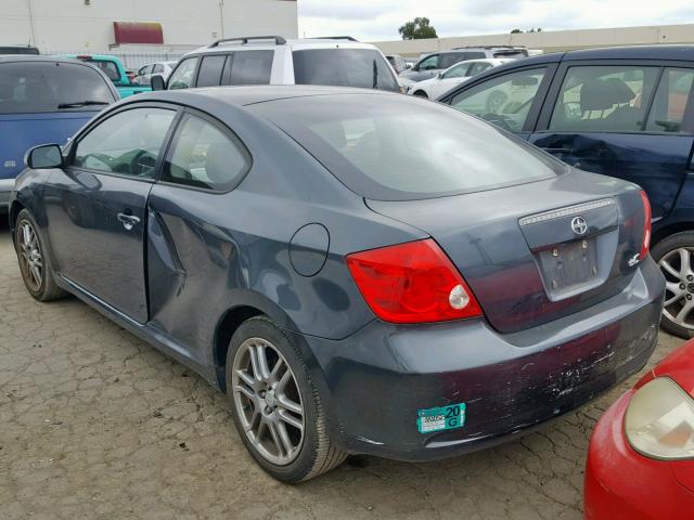 JTKDE177760139698 - 2006 TOYOTA SCION TC ნაცრისფერი ფოტო 3