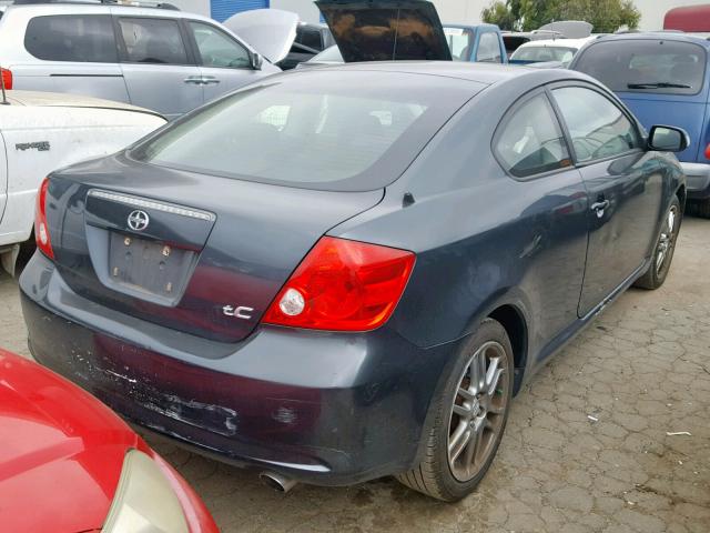 JTKDE177760139698 - 2006 TOYOTA SCION TC ნაცრისფერი ფოტო 4