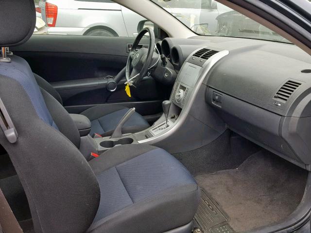 JTKDE177760139698 - 2006 TOYOTA SCION TC ნაცრისფერი ფოტო 5