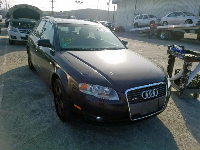 WAUKF78E36A113649 - 2006 AUDI A4 2.0T AV BLACK photo 1