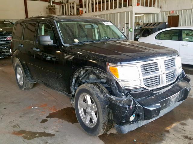 1D8GT58K57W595865 - 2007 DODGE NITRO SLT BLACK photo 1