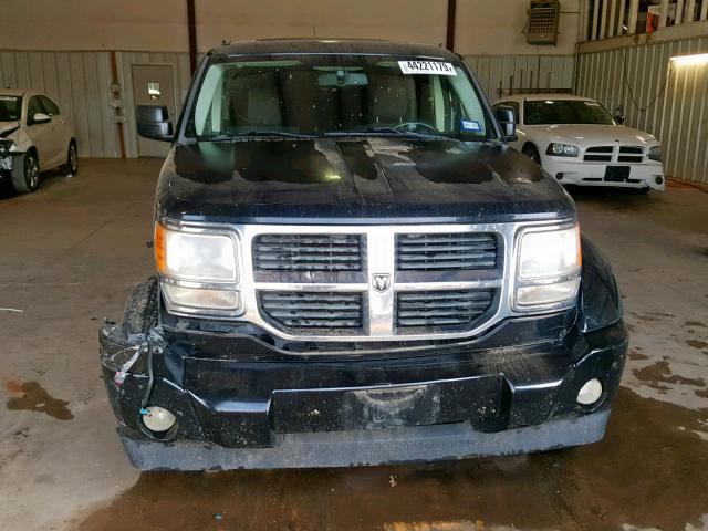 1D8GT58K57W595865 - 2007 DODGE NITRO SLT BLACK photo 9