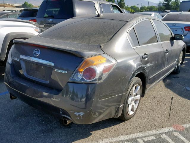 1N4CL21E48C179038 - 2008 NISSAN ALTIMA HYB GRAY photo 4