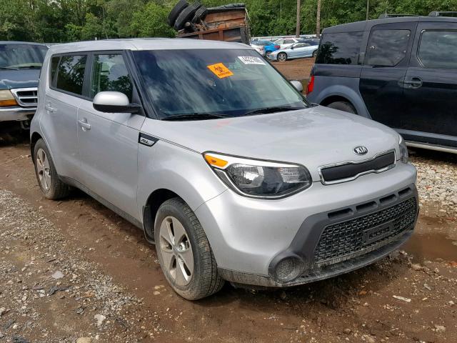 KNDJN2A27G7867902 - 2016 KIA SOUL SILVER photo 1